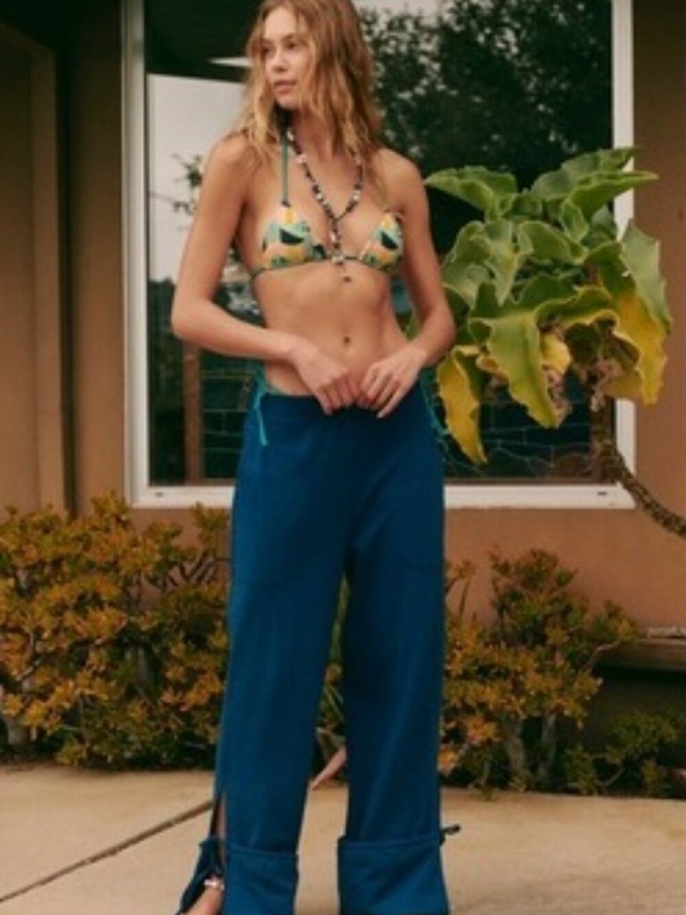 NWOT Free People Beach Kenny Pants w/ FLAW size- LARGE - Picture 2 of 7